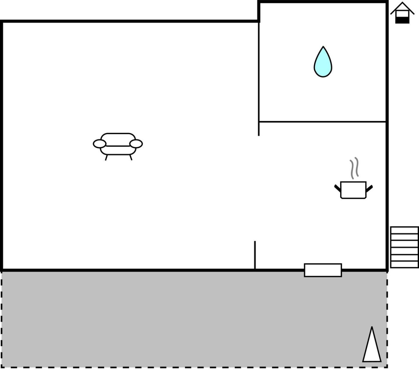 Studio Apartment in Mali Rat Sumpetar Esterno foto